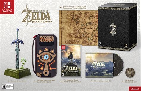 breath of the wild bundle nintendo switch|breath of the wild master edition.